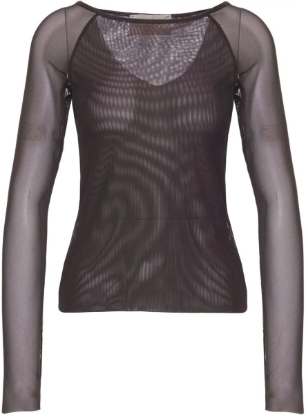 Tricou Semitransparent long-sleeved shirt