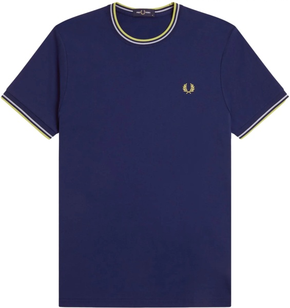 Tricou T-Shirt Con Doppia Riga