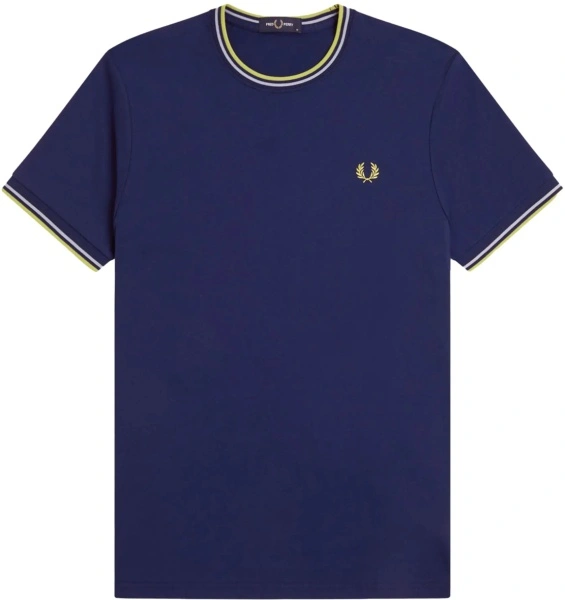 Tricou T-Shirt Con Doppia Riga