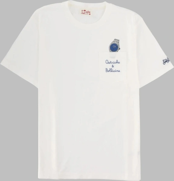 Tricou T-Shirt Con Ricamo