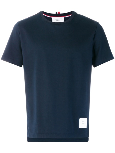 Tricou Thom Browne albastru