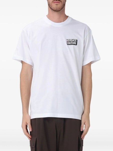 Tricou Versace Jeans Couture alb
