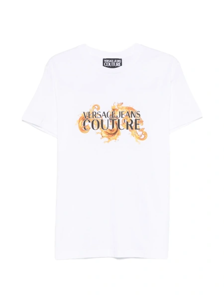 Tricou Versace Jeans Couture alb