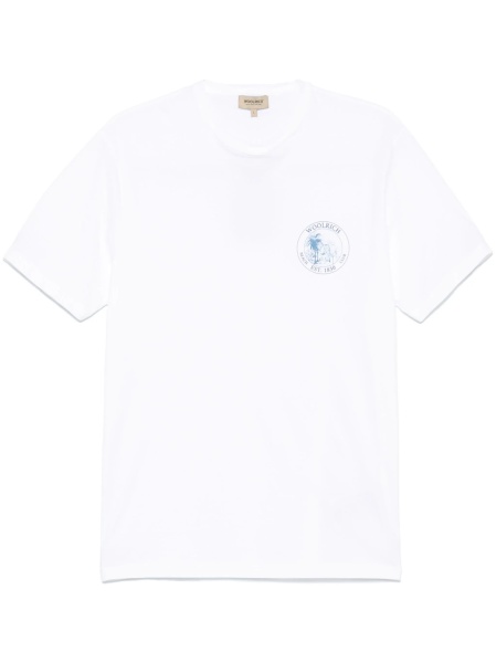 Tricou Woolrich alb