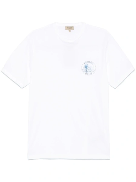 Tricou Woolrich alb