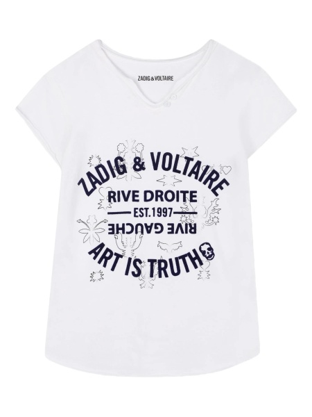 Tricou Zadig & Voltaire alb