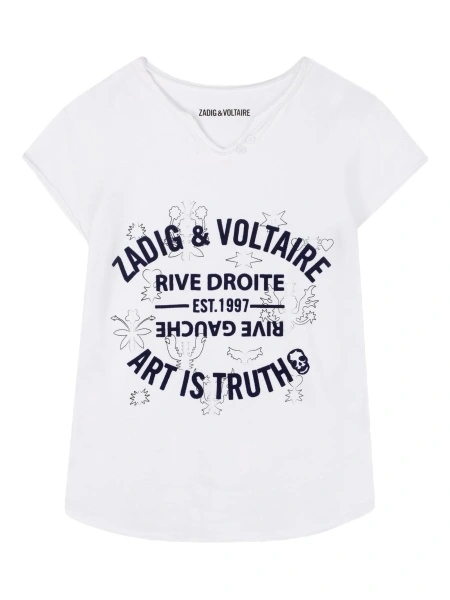 Tricou Zadig & Voltaire alb