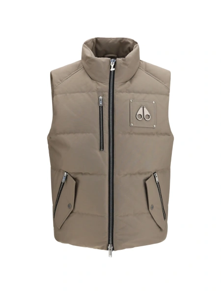 Vesta Moose Knuckles neutra din nylon si bumbac