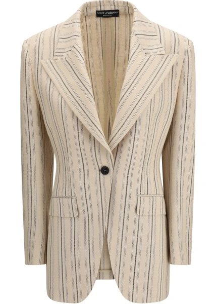 Vesta Single-breasted regimental pinstripe Jacket