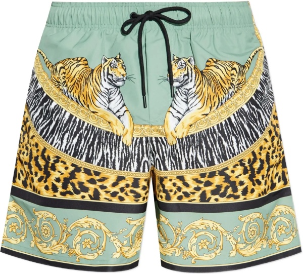 "Wild Cats" Beach Bermuda Shorts