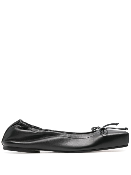 Balerini JACQUEMUS negri din piele