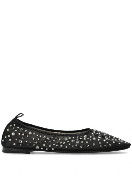 Balerini Tory Burch negri din piele si nylon