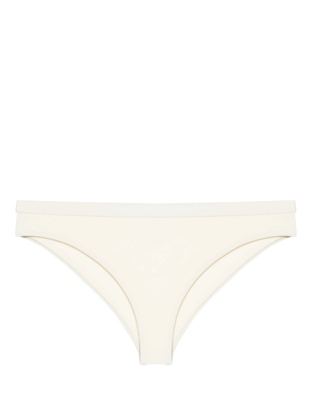Bikini Jil Sander albi din poliamida si spandex/elastan