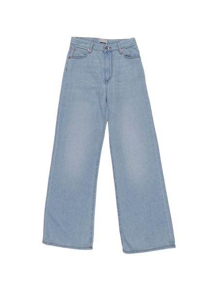 Blugi BELLEROSE albastri din polyester si bumbac