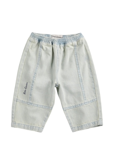 Blugi Bobo Choses albastri din bumbac organic