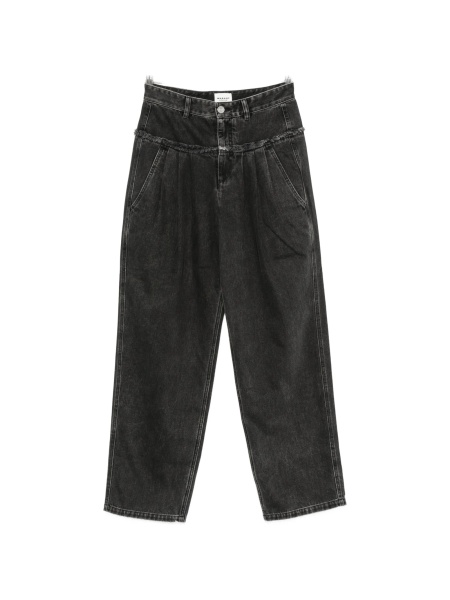 Blugi conici ISABEL MARANT ETOILE negri