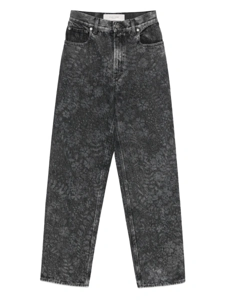 Blugi drepti Golden Goose gri