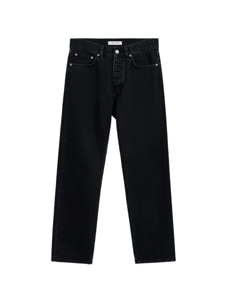 Blugi drepti SUNFLOWER negri din denim