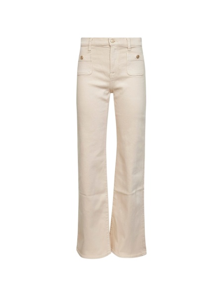 Blugi evazati 7 For All Mankind neutri