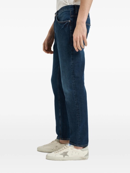 Blugi slim fit Dondup albastri