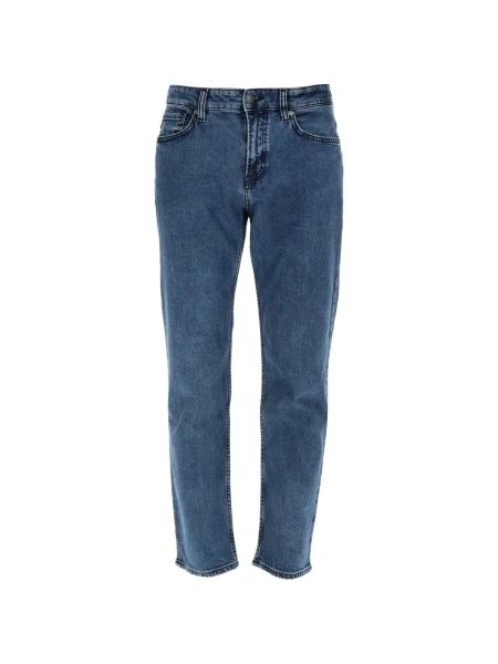 Blugi slim fit Hugo Boss albastri