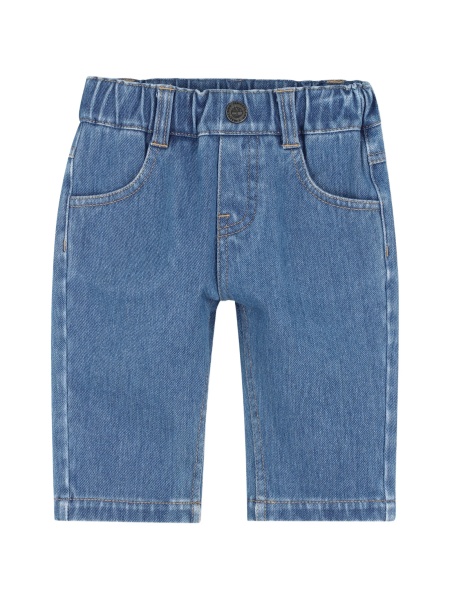Blugi Timberland albastri din elastan si bumbac