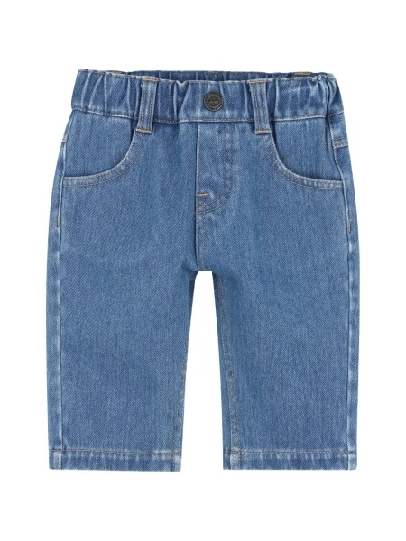 Blugi Timberland albastri din elastan si bumbac