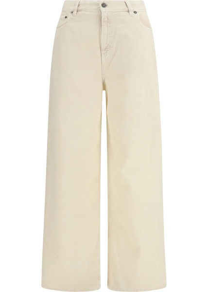 Blugi Wide-leg cotton denim Jeans