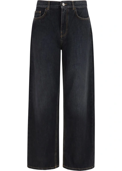 Blugi Wide-leg Jeans with back logo