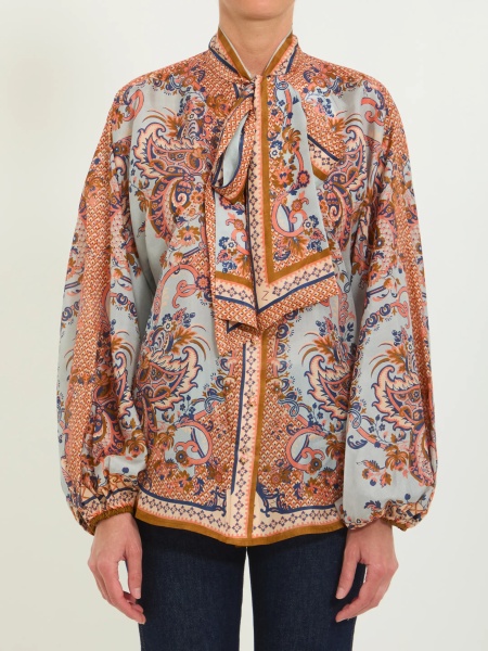 Bluza Aster Tie Neck Blouse