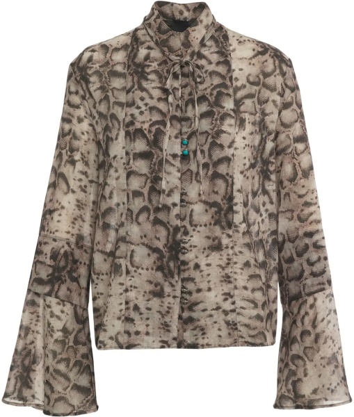 Bluza Blouse with phyton print 'Carcalla'