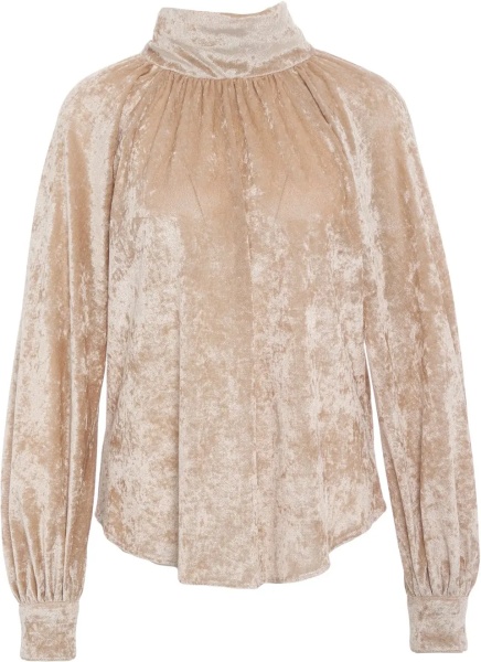 Bluza Blouse with standing collar