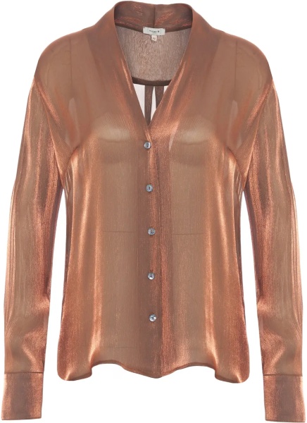 Bluza Blouse with v-neckline
