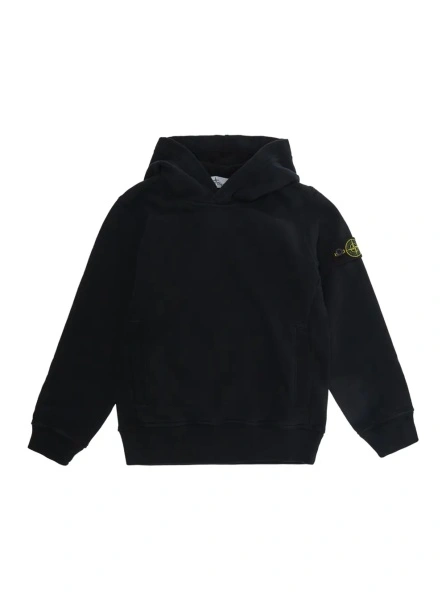 Bluza de trening Stone Island neagra din bumbac