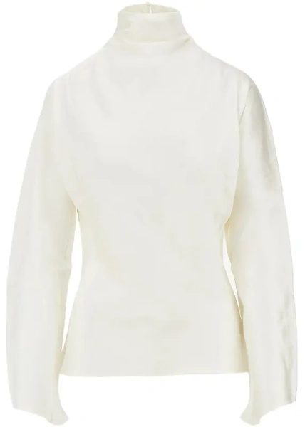 Bluza Satin waisted blouse