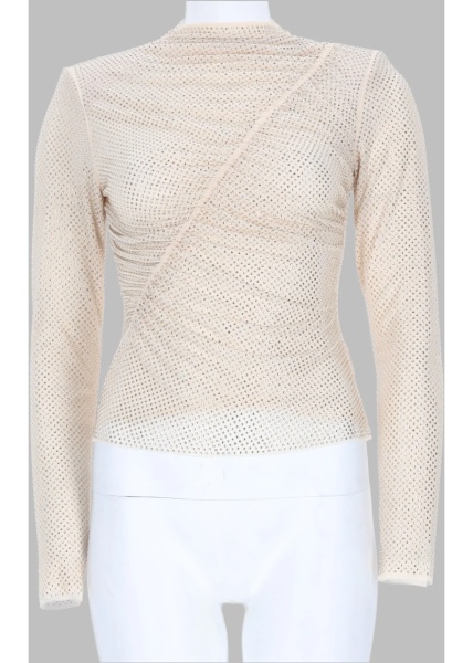 Bluza Top Con Cristalli