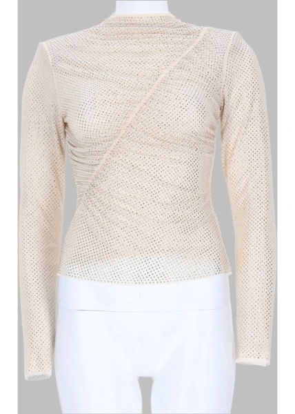 Bluza Top Con Cristalli
