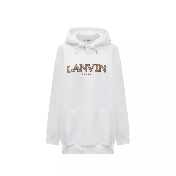 Bluza trening Lanvin Oversized Logo Hoodie Sweatshirt