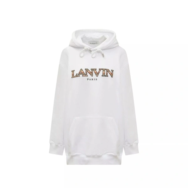 Bluza trening Lanvin Oversized Logo Hoodie Sweatshirt