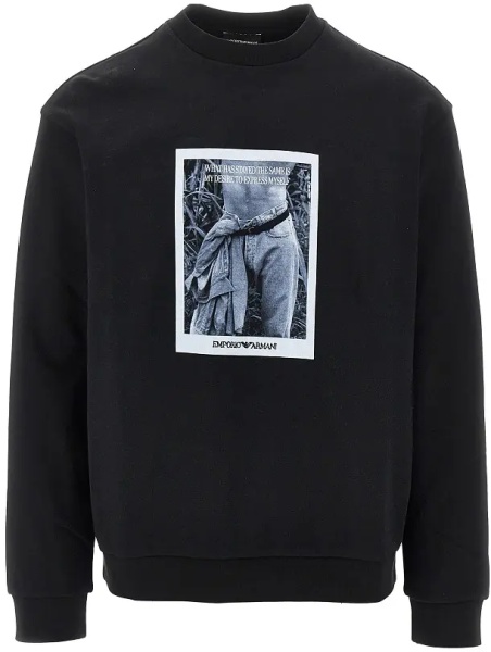 Bluza trening Logo print crewneck sweatshirt