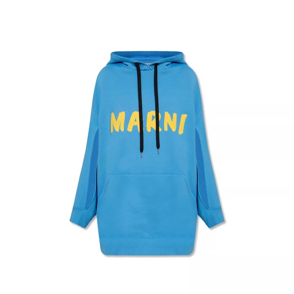 Bluza trening Marni Oversize Hooded Sweatshirt