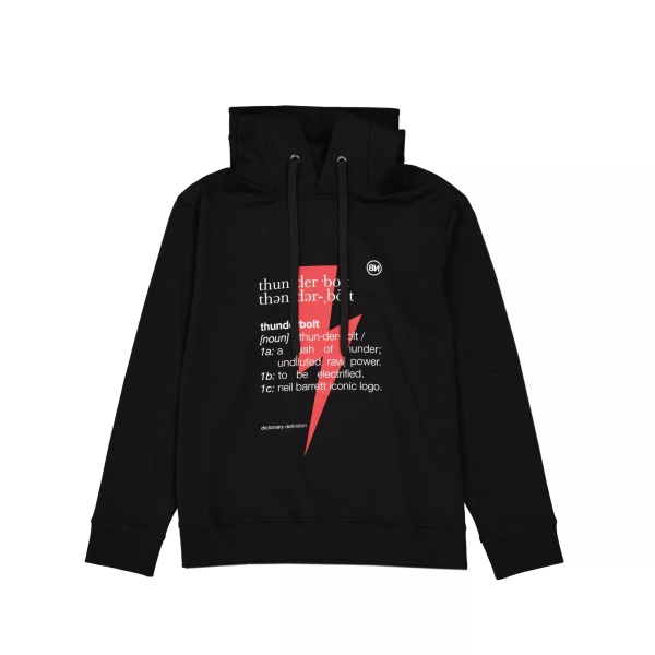 Bluza trening Neil Barrett Hooded Sweatshirt