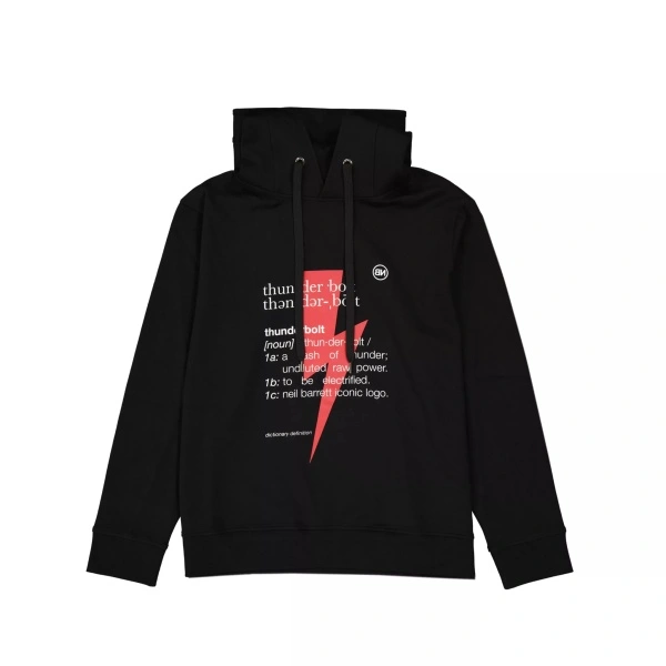 Bluza trening Neil Barrett Hooded Sweatshirt