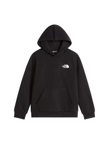 Bluza trening TEEN EVOLUTION BOX NSE PULLOVER HOODIE TNF BLACK