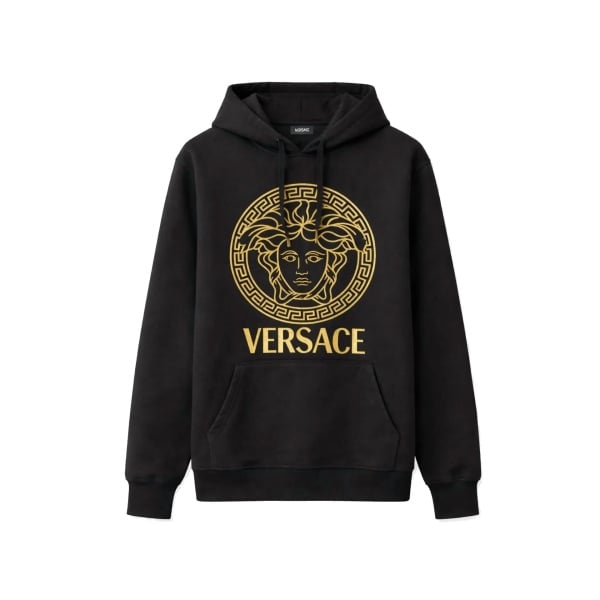 Bluza trening Versace Gold Medusa Logo Hoodie