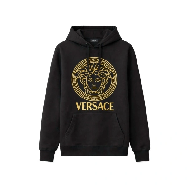 Bluza trening Versace Gold Medusa Logo Hoodie