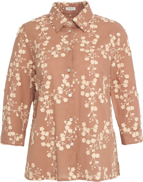 Bluze Blouse with floral pattern