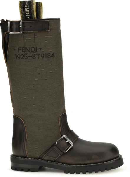 Bocanci casual Fendi multicolor