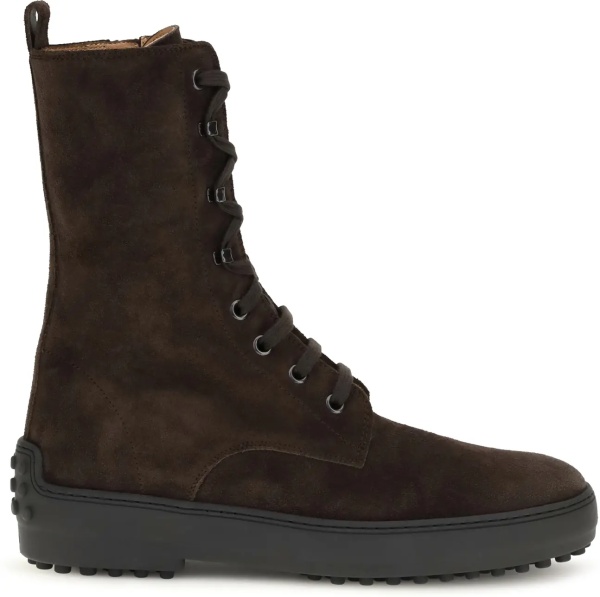 Bocanci Winter Gommino suede leather lace-up ankle Boots