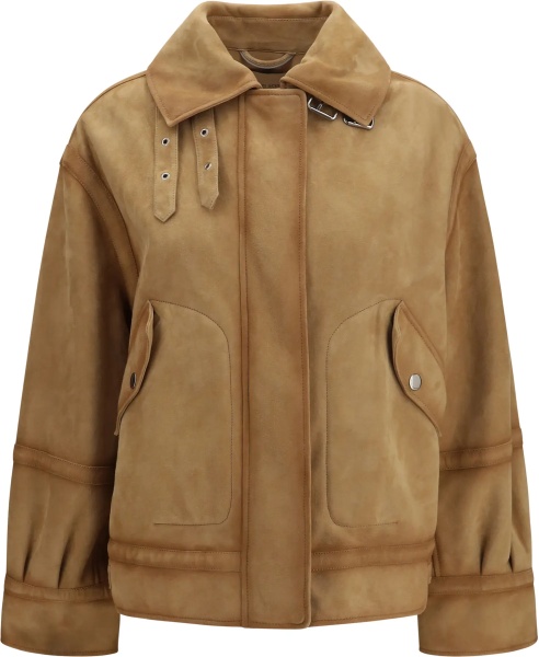 Bomber Heritage detail suede aviator bomber Jacket